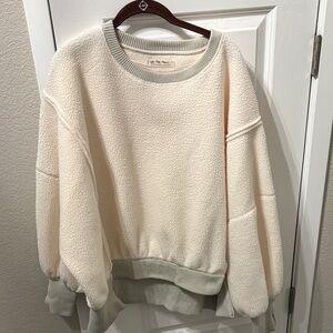 We the Free size M Cozy Cream Sweater